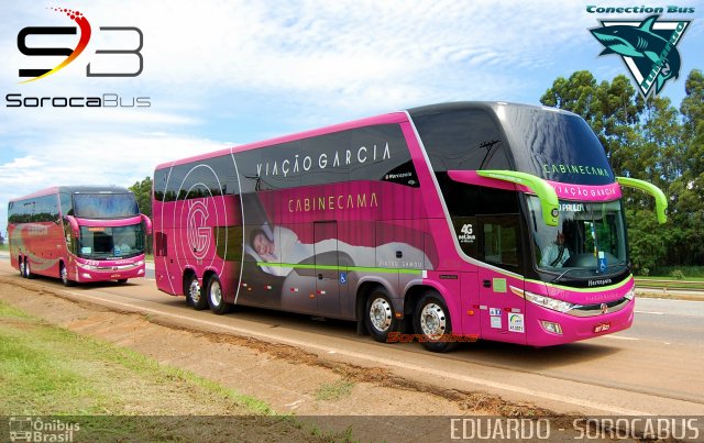 Viação Garcia 8704 na cidade de Sorocaba, São Paulo, Brasil, por EDUARDO - SOROCABUS. ID da foto: 5689991.