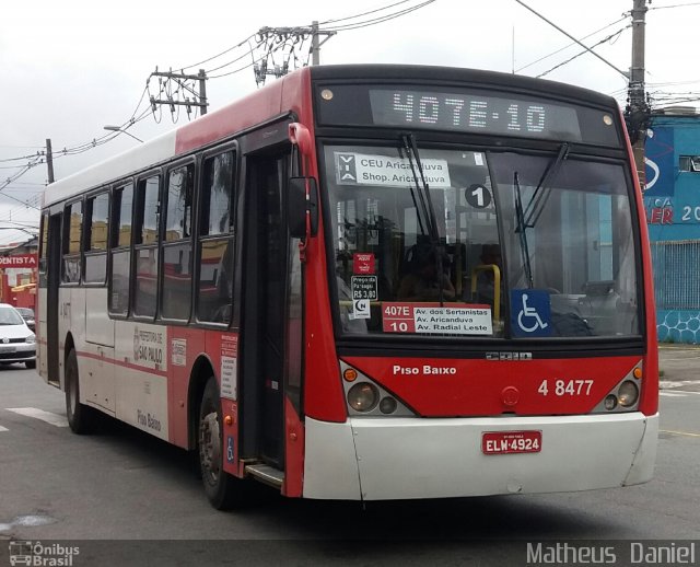 Express Transportes Urbanos Ltda 4 8477 na cidade de São Paulo, São Paulo, Brasil, por Matheus  Daniel. Número da foto: #5690544.