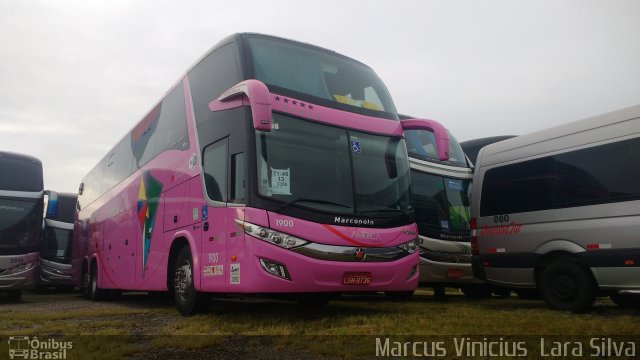 Nova América Turismo 1900 na cidade de São Paulo, São Paulo, Brasil, por Marcus Vinicius Lara Silva. Número da foto: #5691302.