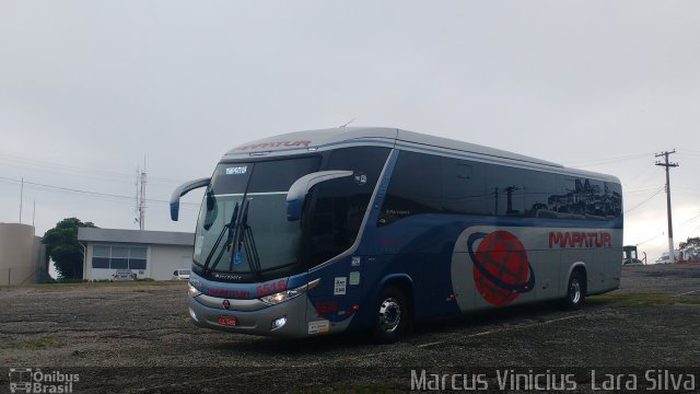 Mapatur Transportes e Turismo 5516 na cidade de São Paulo, São Paulo, Brasil, por Marcus Vinicius Lara Silva. ID da foto: 5691318.