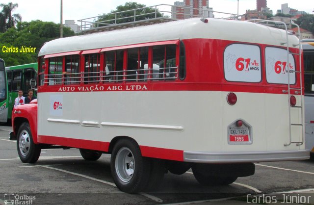 Auto Viação ABC 1956 na cidade de São Paulo, São Paulo, Brasil, por Carlos Júnior. ID da foto: 5691191.