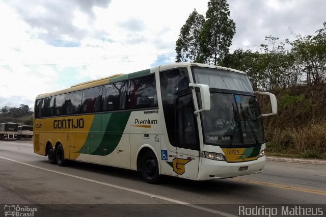Empresa Gontijo de Transportes 12225 na cidade de Bom Jesus do Amparo, Minas Gerais, Brasil, por Rodrigo Matheus. Número da foto: #5690833.