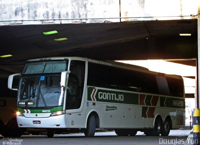 Empresa Gontijo de Transportes 11620 na cidade de Belo Horizonte, Minas Gerais, Brasil, por Douglas Yuri. ID da foto: 5691173.