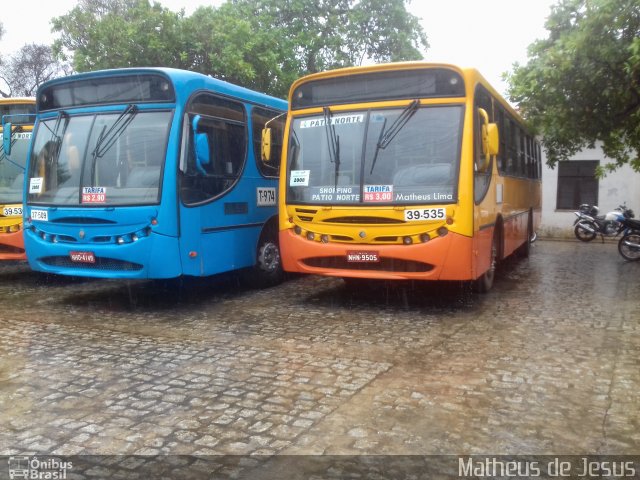 TCM - Transportes Coletivos Maranhense 39-535 na cidade de São Luís, Maranhão, Brasil, por Matheus de Jesus. Número da foto: #5690548.