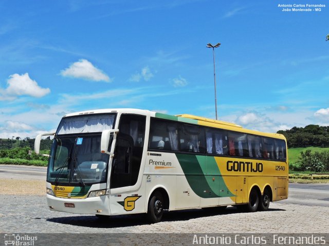 Empresa Gontijo de Transportes 12540 na cidade de João Monlevade, Minas Gerais, Brasil, por Antonio Carlos Fernandes. ID da foto: 5689295.