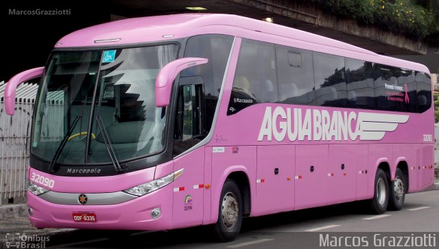 Viação Águia Branca 32090 na cidade de Belo Horizonte, Minas Gerais, Brasil, por Marcos Grazziotti. Número da foto: #5689099.