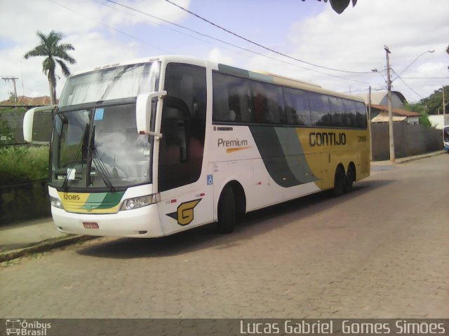 Empresa Gontijo de Transportes 12085 na cidade de Minas Novas, Minas Gerais, Brasil, por Lucas Gabriel  Gomes Simões. ID da foto: 5691769.