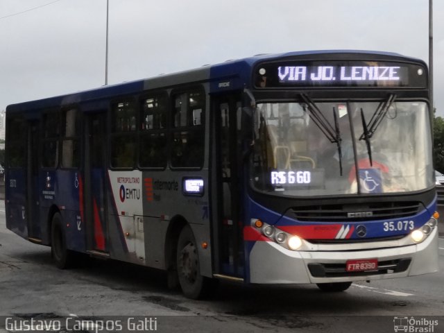 Real Transportes Metropolitanos 35.073 na cidade de São Paulo, São Paulo, Brasil, por Gustavo Campos Gatti. Número da foto: #5692049.