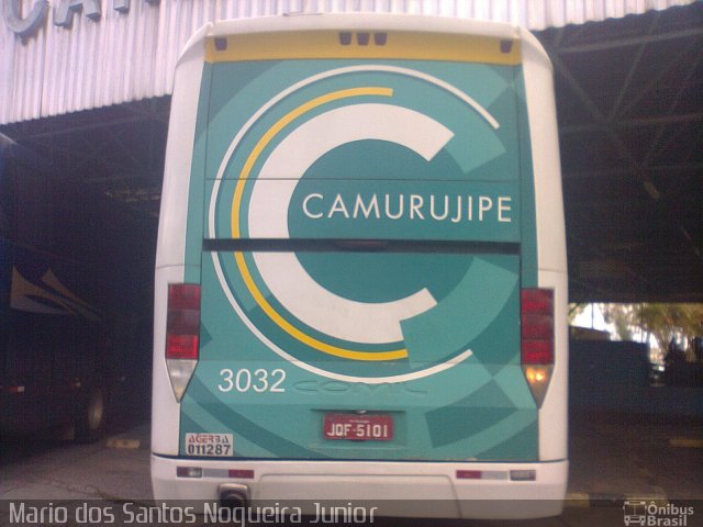 Auto Viação Camurujipe 3032 na cidade de Santo Antônio de Jesus, Bahia, Brasil, por Mario dos Santos Nogueira Junior. Número da foto: #5691875.