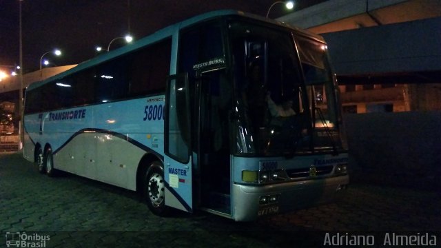 Transnorte - Transporte e Turismo Norte de Minas 58000 na cidade de Belo Horizonte, Minas Gerais, Brasil, por Adriano  Almeida. ID da foto: 5691613.