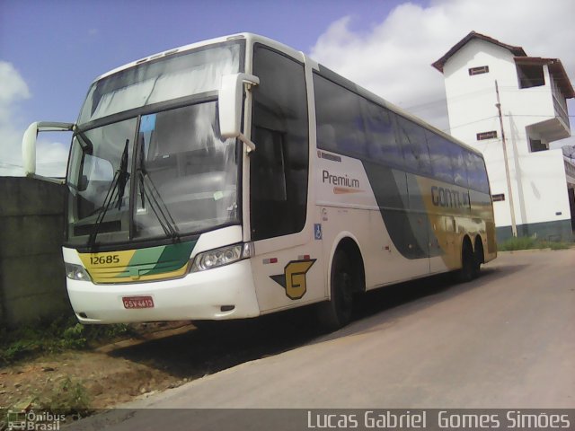 Empresa Gontijo de Transportes 12685 na cidade de Minas Novas, Minas Gerais, Brasil, por Lucas Gabriel  Gomes Simões. Número da foto: #5691771.
