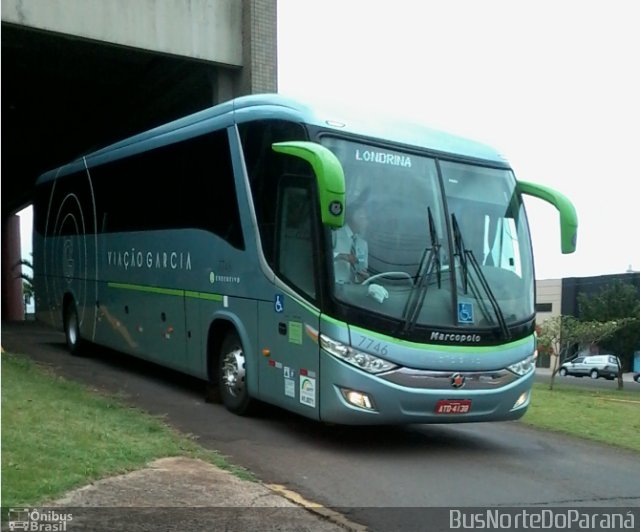 Viação Garcia 7746 na cidade de Apucarana, Paraná, Brasil, por Josino Vieira. Número da foto: #5691908.