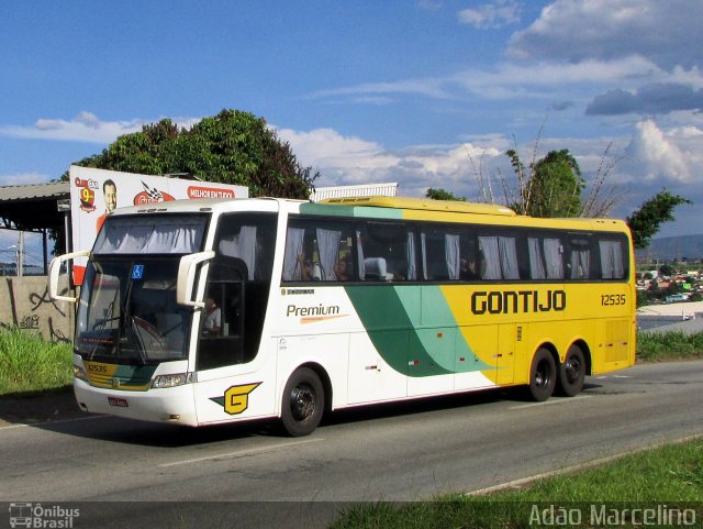 Empresa Gontijo de Transportes 12535 na cidade de Betim, Minas Gerais, Brasil, por Adão Raimundo Marcelino. ID da foto: 5693303.