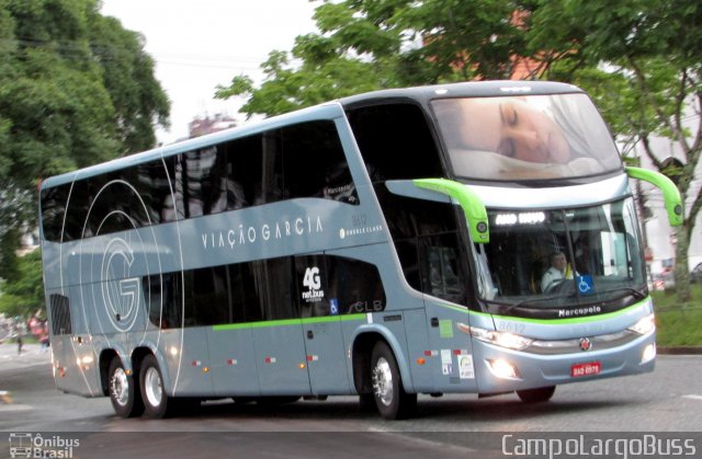 Viação Garcia 8612 na cidade de Curitiba, Paraná, Brasil, por Alessandro Fracaro Chibior. Número da foto: #5692445.