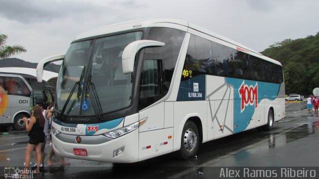 Auto Viação 1001 RJ 108.506 na cidade de Aparecida, São Paulo, Brasil, por Alex Ramos Ribeiro. Número da foto: #5693483.