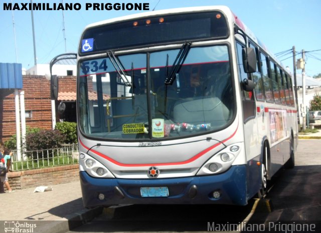 CUTCSA - Companhia Uruguaia de Transporte Coletivo 534 na cidade de , por Maximiliano Priggione  Maximilianopriggione. Número da foto: #5693842.