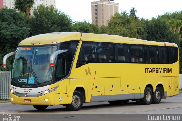 Viação Itapemirim 60727 na cidade de Curitiba, Paraná, Brasil, por Luan Lenon. Número da foto: #5695045.