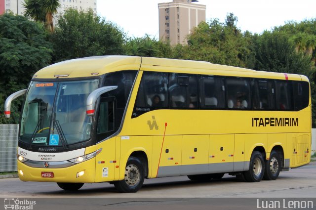 Viação Itapemirim 60727 na cidade de Curitiba, Paraná, Brasil, por Luan Lenon. ID da foto: 5695045.