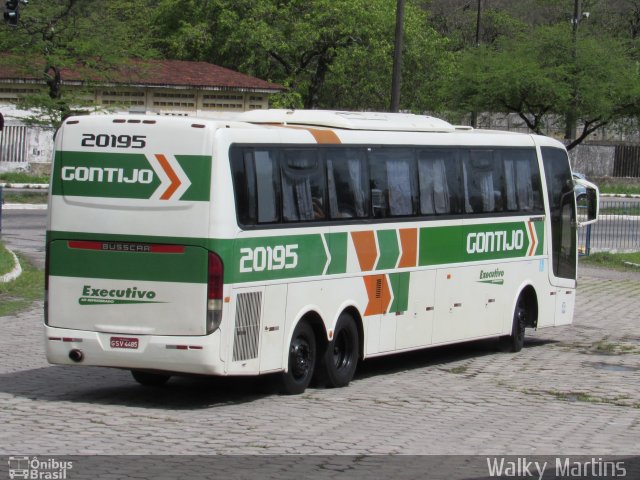 Empresa Gontijo de Transportes 20195 na cidade de João Pessoa, Paraíba, Brasil, por Walky Martins Nascimento. ID da foto: 5694394.