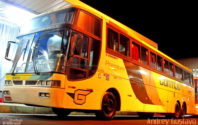Empresa Gontijo de Transportes 15475 na cidade de Belo Horizonte, Minas Gerais, Brasil, por Andrey Gustavo. Número da foto: #5694153.