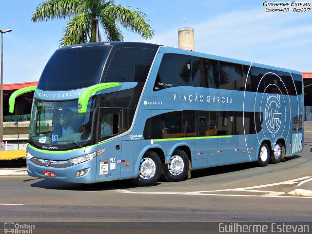 Viação Garcia 7337 na cidade de Londrina, Paraná, Brasil, por Guilherme Estevan. ID da foto: 5695352.