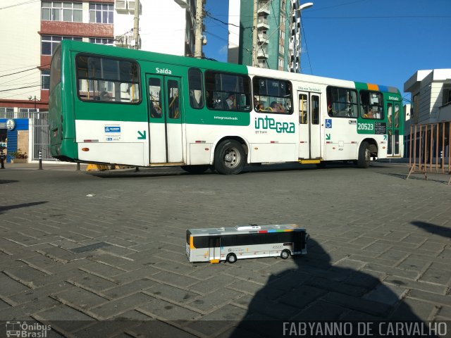 OT Trans - Ótima Salvador Transportes 20523 na cidade de Salvador, Bahia, Brasil, por Fabiano Magalhaes. ID da foto: 5695060.