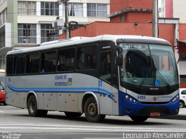 Turb Petrópolis > Turp -Transporte Urbano de Petrópolis 6109 na cidade de Petrópolis, Rio de Janeiro, Brasil, por Leonardo Alecsander. Número da foto: #5695455.