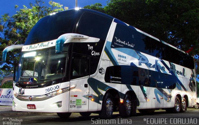 Pedra Azul Turismo 26000 na cidade de Vitória, Espírito Santo, Brasil, por Saimom  Lima. Número da foto: #5694131.