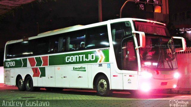 Empresa Gontijo de Transportes 11780 na cidade de Belo Horizonte, Minas Gerais, Brasil, por Andrey Gustavo. ID da foto: 5694215.