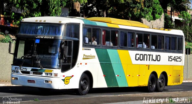 Empresa Gontijo de Transportes 15425 na cidade de Belo Horizonte, Minas Gerais, Brasil, por Andrey Gustavo. ID da foto: 5694155.