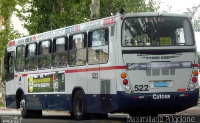 CUTCSA - Companhia Uruguaia de Transporte Coletivo 522 na cidade de , por Maximiliano Priggione  Maximilianopriggione. ID da foto: 5693866.