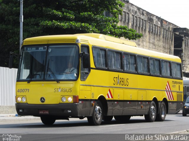 Viação Itapemirim 40071 na cidade de Rio de Janeiro, Rio de Janeiro, Brasil, por Rafael da Silva Xarão. Número da foto: #5695421.