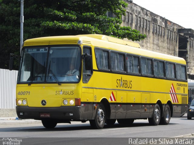 Viação Itapemirim 40071 na cidade de Rio de Janeiro, Rio de Janeiro, Brasil, por Rafael da Silva Xarão. ID da foto: 5695421.