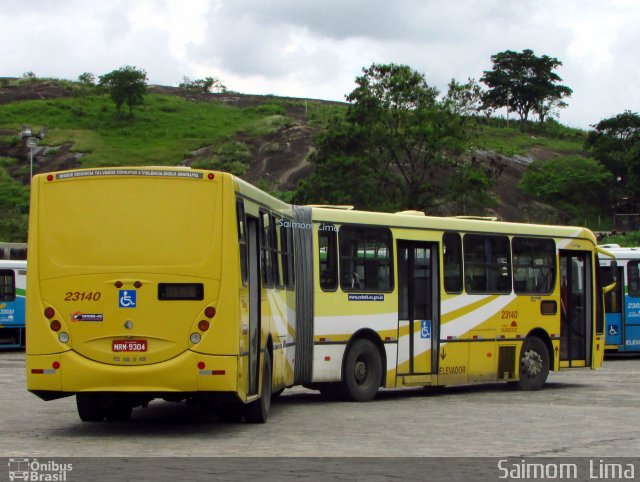 Viação Grande Vitória 23140 na cidade de Vitória, Espírito Santo, Brasil, por Saimom  Lima. ID da foto: 5694088.