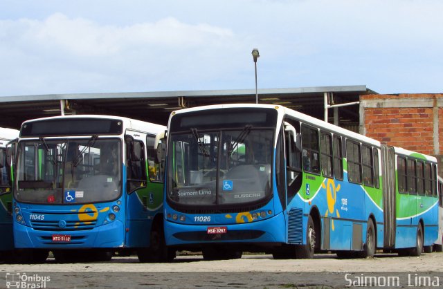 Metropolitana Transportes e Serviços 11026 na cidade de Vila Velha, Espírito Santo, Brasil, por Saimom  Lima. Número da foto: #5694099.