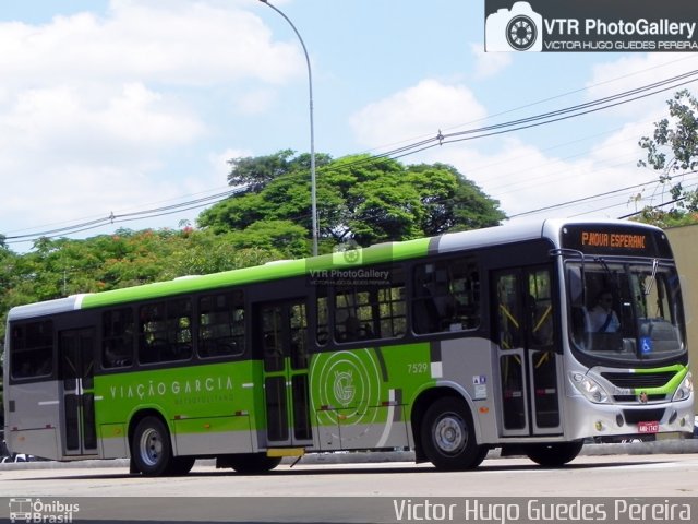 Viação Garcia 7529 na cidade de Maringá, Paraná, Brasil, por Victor Hugo Guedes Pereira. Número da foto: #5694657.