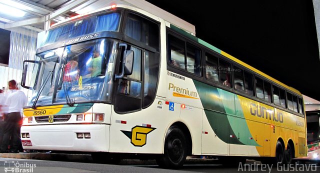 Empresa Gontijo de Transportes 15560 na cidade de Belo Horizonte, Minas Gerais, Brasil, por Andrey Gustavo. ID da foto: 5694143.