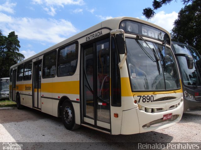 Ônibus Particulares 7890 na cidade de Curitiba, Paraná, Brasil, por Reinaldo Penha. ID da foto: 5695572.