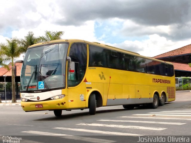 Viação Itapemirim 7805 na cidade de Embu das Artes, São Paulo, Brasil, por Josivaldo Oliveira. Número da foto: #5695795.