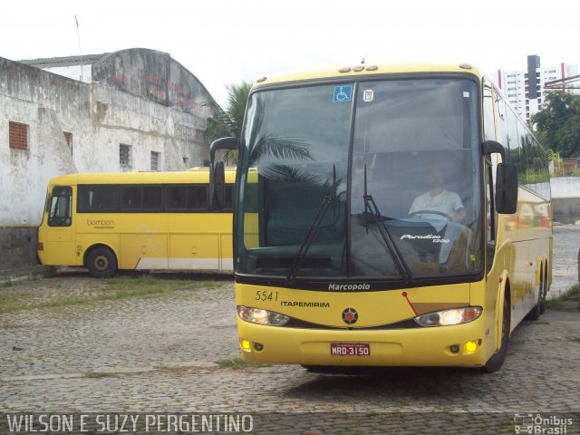 Viação Itapemirim 5541 na cidade de Campina Grande, Paraíba, Brasil, por Suzy Lybby. ID da foto: 5697704.