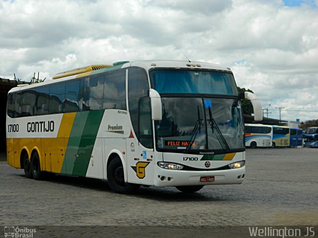 Empresa Gontijo de Transportes 17100 na cidade de Vitória da Conquista, Bahia, Brasil, por Wellington de Jesus Santos. Número da foto: #5698437.