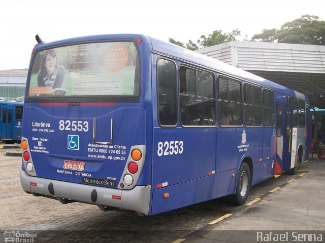 Litorânea Transportes Coletivos 82.553 na cidade de São José dos Campos, São Paulo, Brasil, por Rafael Senna. Número da foto: #5695887.