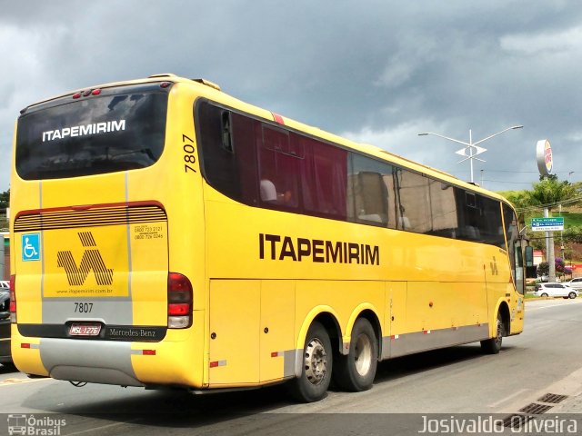 Viação Itapemirim 7805 na cidade de Embu das Artes, São Paulo, Brasil, por Josivaldo Oliveira. Número da foto: #5695804.