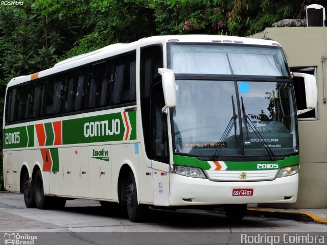 Empresa Gontijo de Transportes 20105 na cidade de São Paulo, São Paulo, Brasil, por Rodrigo Coimbra. ID da foto: 5698372.