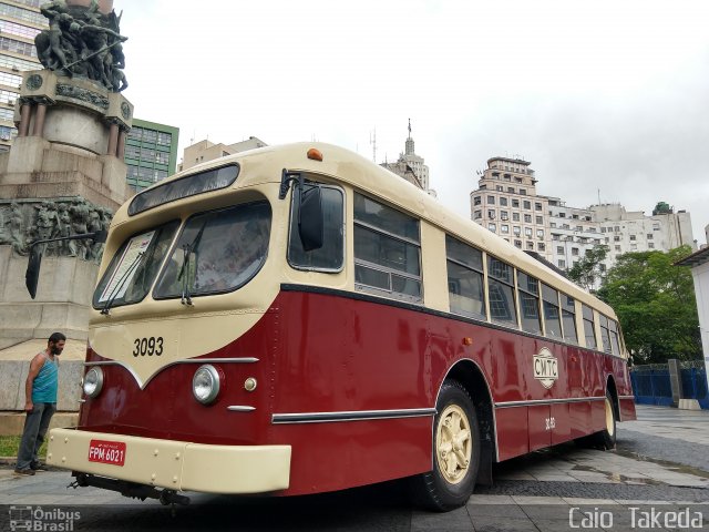 CMTC - Companhia Municipal de Transportes Coletivos 3093 na cidade de São Paulo, São Paulo, Brasil, por Caio  Takeda. ID da foto: 5696235.