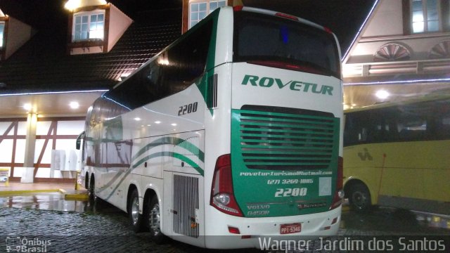 Rovetur Turismo 2200 na cidade de Queluz, São Paulo, Brasil, por Wagner Jardim dos Santos. Número da foto: #5697976.
