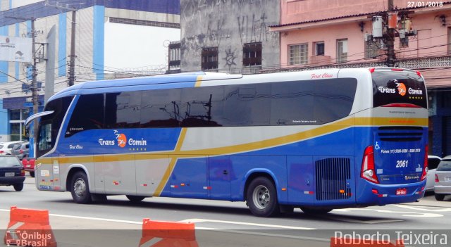 Trans Comin 2061 na cidade de São Paulo, São Paulo, Brasil, por Roberto Teixeira. ID da foto: 5697784.