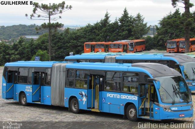 VCG - Viação Campos Gerais 1353 na cidade de Ponta Grossa, Paraná, Brasil, por Guilherme Bomfim. Número da foto: #5695912.