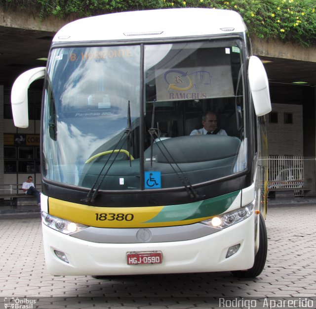 Empresa Gontijo de Transportes 18380 na cidade de Belo Horizonte, Minas Gerais, Brasil, por Rodrigo  Aparecido. ID da foto: 5697714.