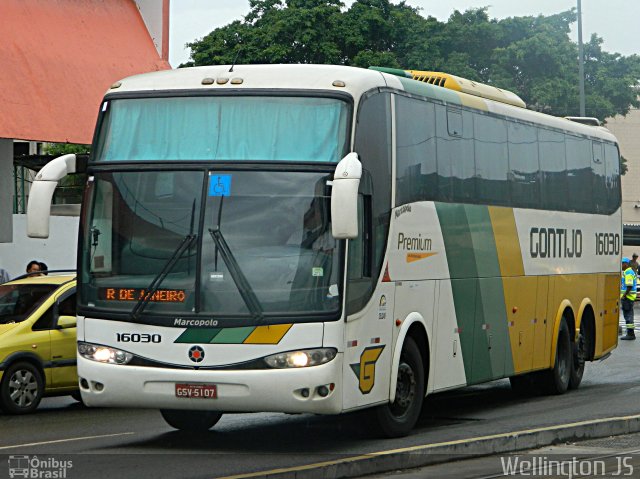 Empresa Gontijo de Transportes 16030 na cidade de Rio de Janeiro, Rio de Janeiro, Brasil, por Wellington de Jesus Santos. Número da foto: #5698526.